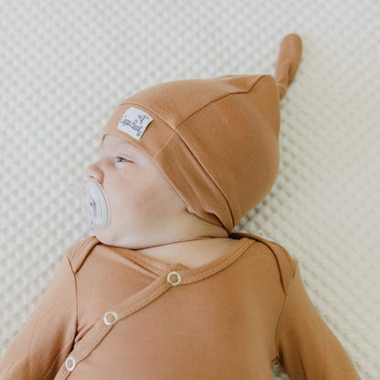 Top Knot Hat - Pecan