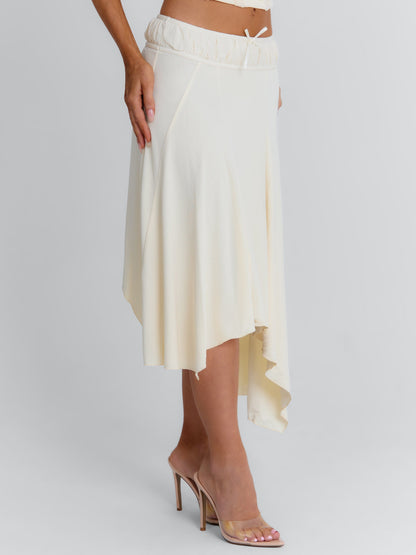 VAL MIDI SKIRT CREAM