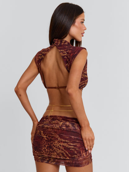 ZARIA MINI DRESS RAYELLA
