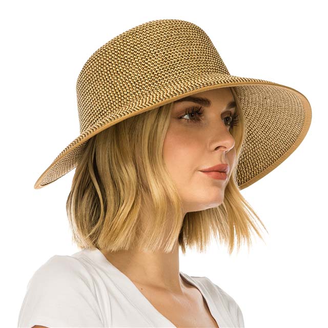 Adjustable Size Hat for Ponytails - Boardwalk Style Facesaver Hat Boardwalk Style Hats