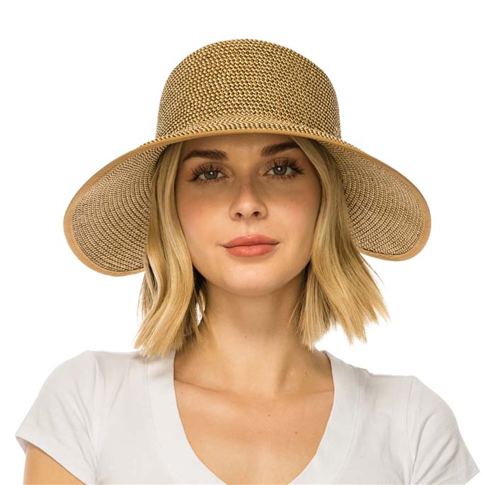 Adjustable Size Hat for Ponytails - Boardwalk Style Facesaver Hat Boardwalk Style Hats