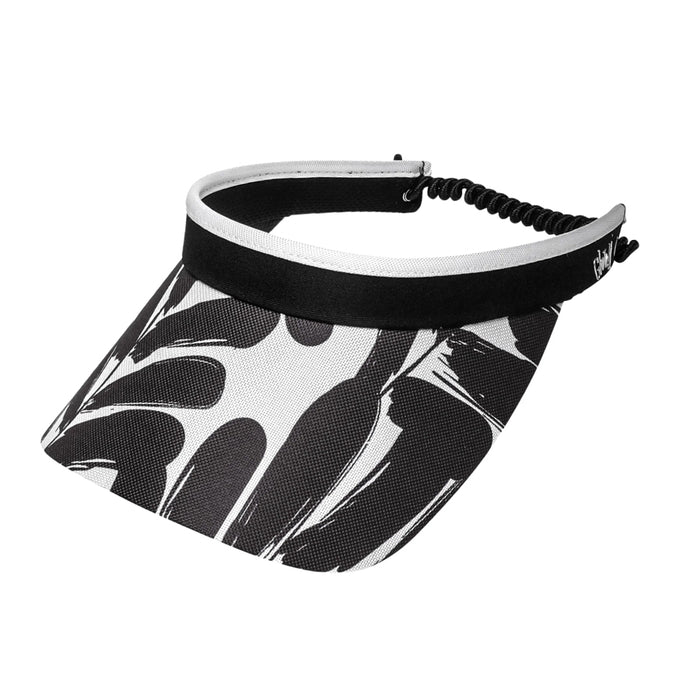 Albatross Coil Lace Sun Visor - GloveIt® Golf Hats Visor Cap GloveIt V435 Black