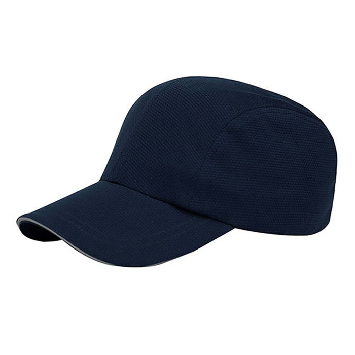 Athletic Moisture Wicking Mesh Cap - MCI Hats Cap MegaCI 7685-NAVY Navy OS