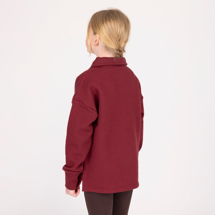 Aubrion Equestrian Quarter Zip Sweater - Young Rider