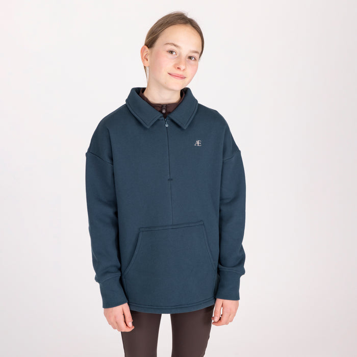 Aubrion Equestrian Quarter Zip Sweater - Young Rider