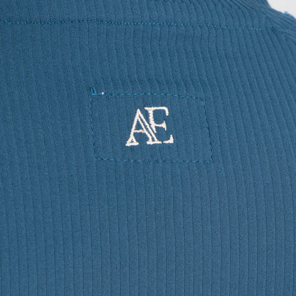 Aubrion Equestrian Ribbed Long Sleeve Top - Young Rider