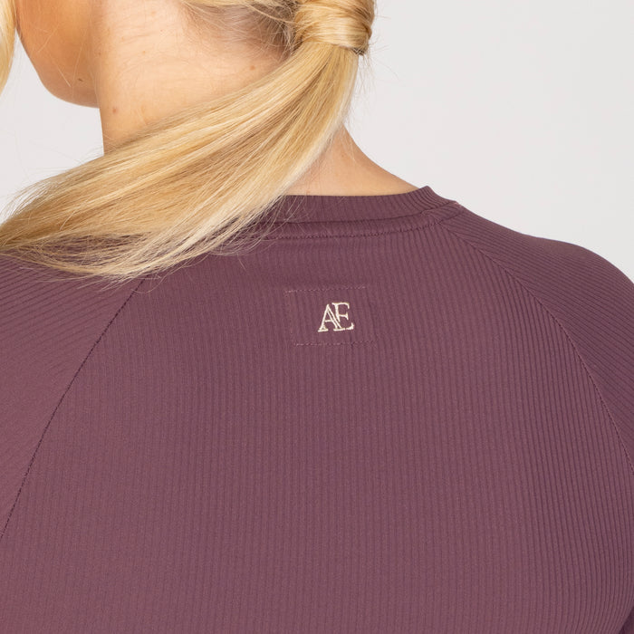 Aubrion Equestrian Ribbed Long Sleeve Top