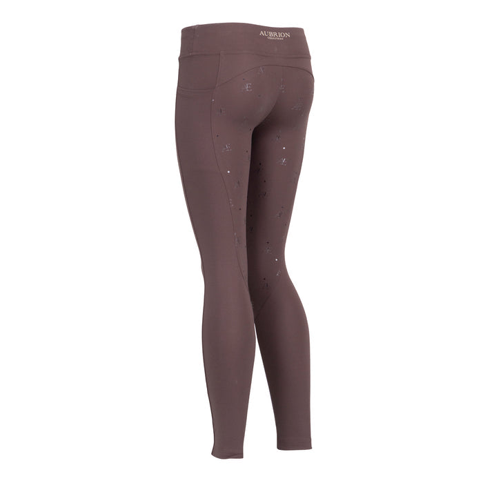 Aubrion Equestrian Riding Winter Tights - Young Rider