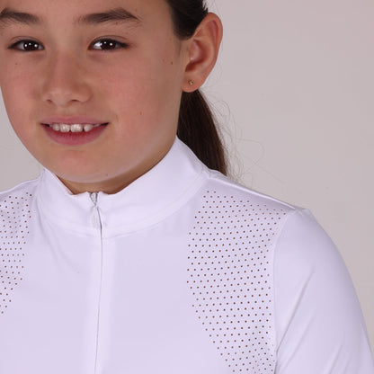 Aubrion Optima GX Show Shirt - Young Rider