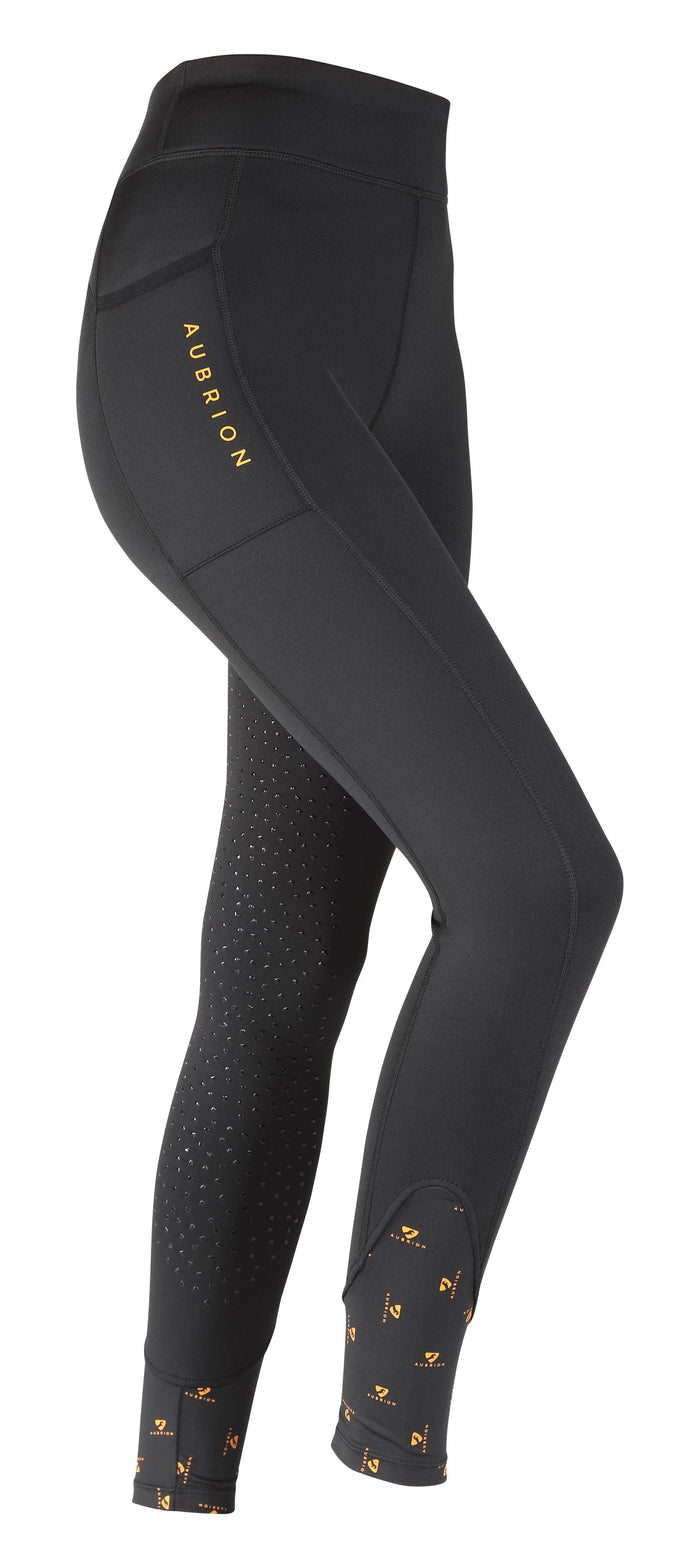 Aubrion Porter Winter Riding Tights- Young Rider
