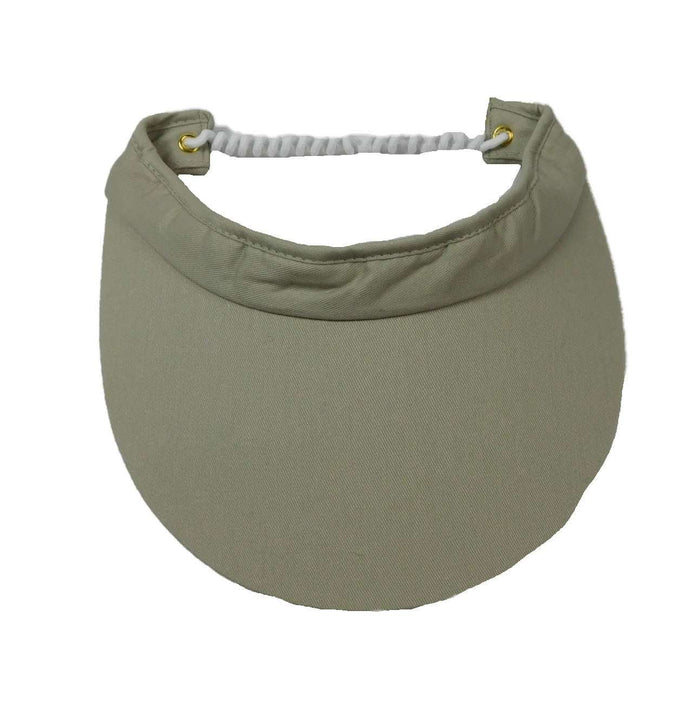 Big Brim Sun Visor with Coil Lace by Tropical Trends Visor Cap Dorfman Hat Co.