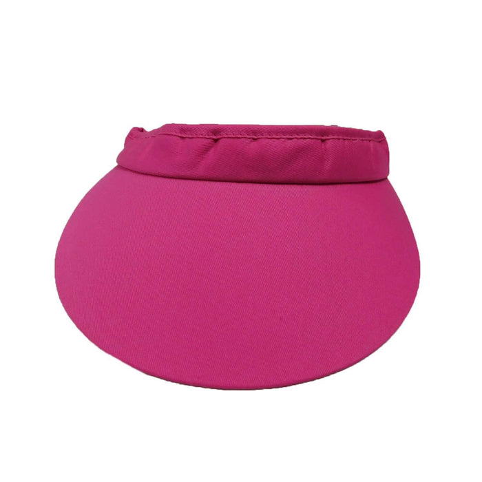 Big Brim Sun Visor with Coil Lace by Tropical Trends Visor Cap Dorfman Hat Co.