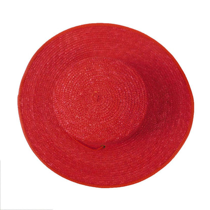 Boater with Large Brim and Chin Cord Bolero Hat Great hats by Karen Keith