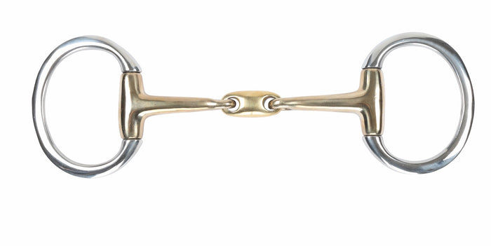 Brass Alloy Flat Ring Lozenge Eggbutt with Lozenge