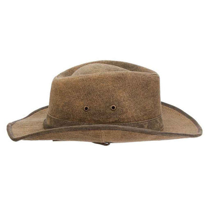 Buckthorn Tarp Cloth Western Outback Hat - Stetson Hats Safari Hat Stetson Hats STC334-TAN4 Tan X-large