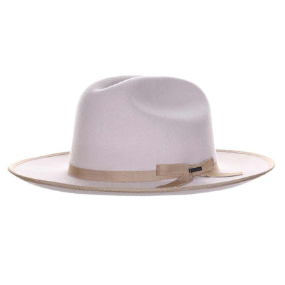 Cattleman Hat with Bound Brim - Dorfman Pacific Cowboy Hat Dorfman Hat Co. WP19-BELLY2 Belly Medium (57 cm)