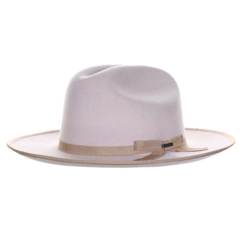 Cattleman Hat with Bound Brim - Dorfman Pacific Cowboy Hat Dorfman Hat Co. WP19-BELLY2 Belly Medium (57 cm)