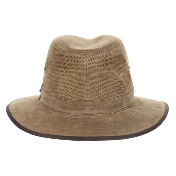 Chelan Suede Leather Safari Hat - Stetson Hats Safari Hat Stetson Hats