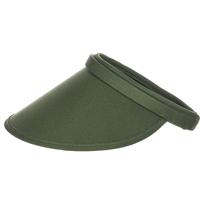 Clip-On Sun Visor with 5" Bill -Cappelli Straworld Visor Cap Cappelli Straworld