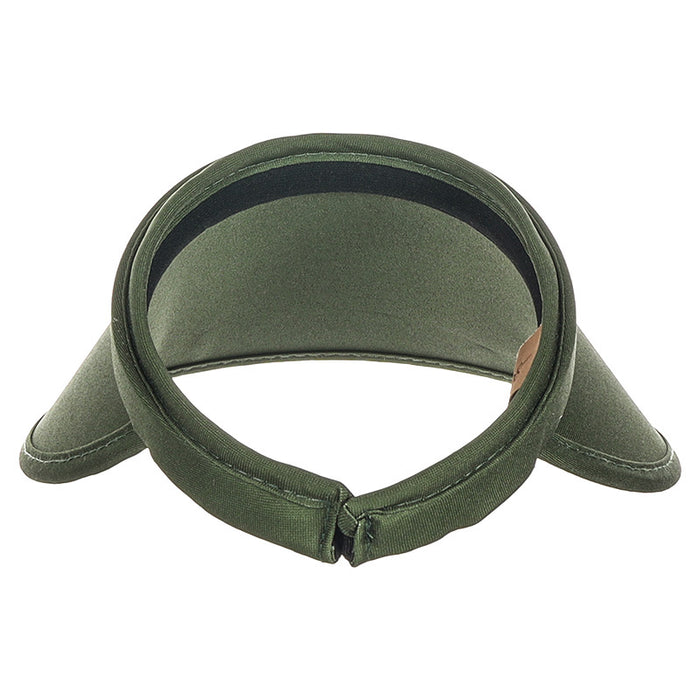 Clip-On Sun Visor with 5" Bill -Cappelli Straworld Visor Cap Cappelli Straworld
