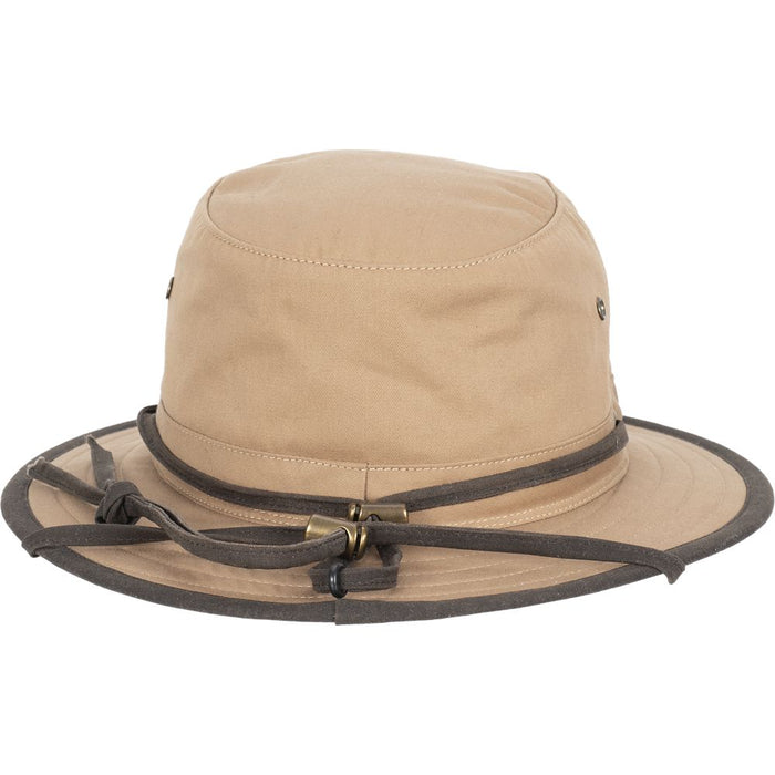 Cold Weather Boonie Hat with Chin Cord - Dorfman Hat Co Bucket Hat Dorfman Hat Co.