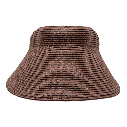 Comfort Band UV Blocking Slip-On Straw Sun Visor - MCI Visor Cap MegaCI