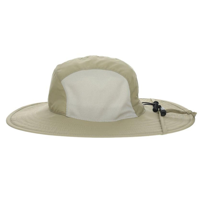 Cooling Dimensional Brim Hiking Hat, Chin Strap - DPC Outdoor Headwear Bucket Hat Dorfman Hat Co.