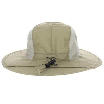 Cooling Dimensional Brim Hiking Hat, Chin Strap - DPC Outdoor Headwear Bucket Hat Dorfman Hat Co.