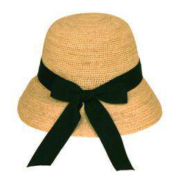 Crochet Raffia Bucket Hat Cloche Something Special LA