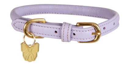 Digby & Fox Rolled Leather Dog Collar