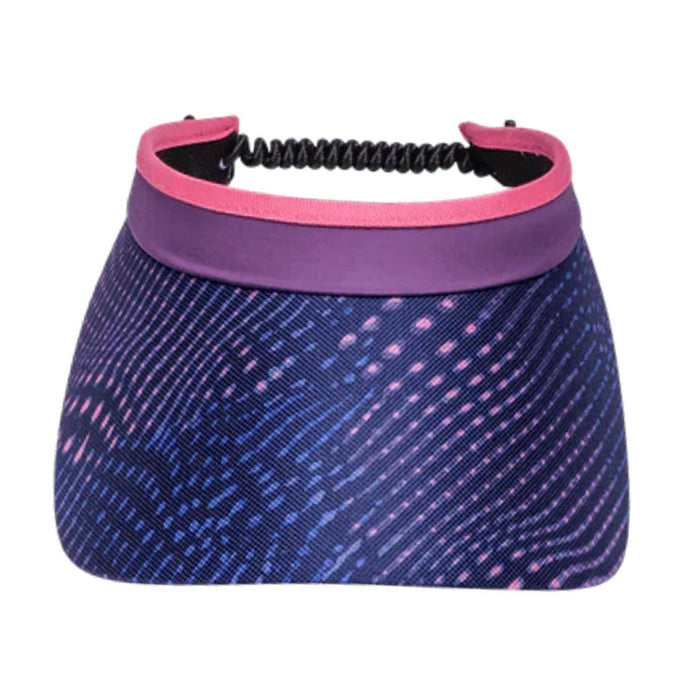 Digital Dusk Coil Lace Sun Visor - GloveIt® Golf Hats Visor Cap GloveIt