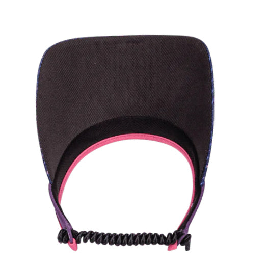Digital Dusk Coil Lace Sun Visor - GloveIt® Golf Hats Visor Cap GloveIt