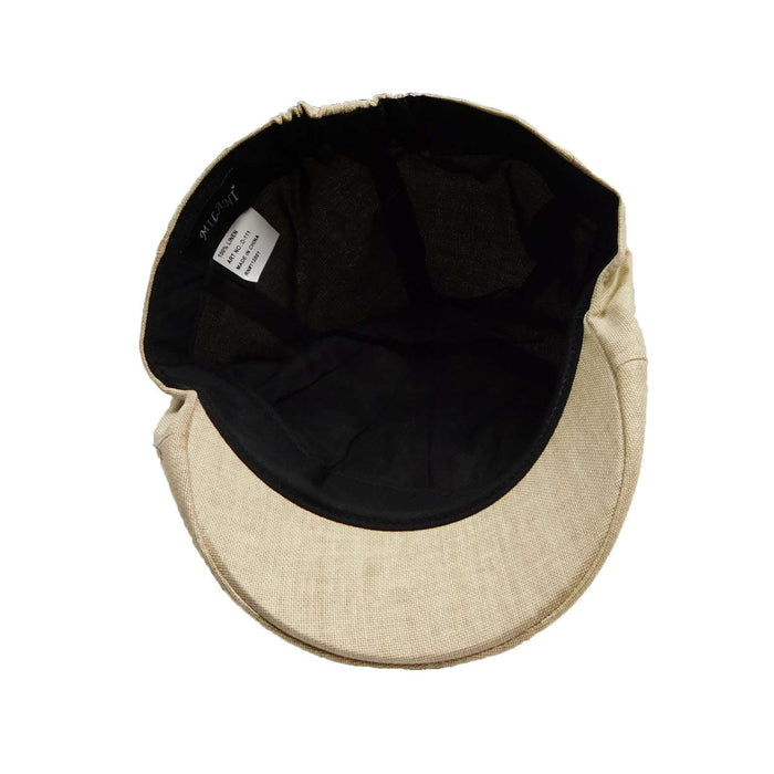 Duckbill Linen Ivy Cap by Milani Flat Cap Milani Hats
