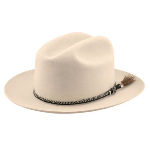 Dune Merino Wool Cattleman Fedora - Biltmore Hats Cowboy Hat Biltmore Hats BF2670DUNE261073 Natural Large (59 cm)