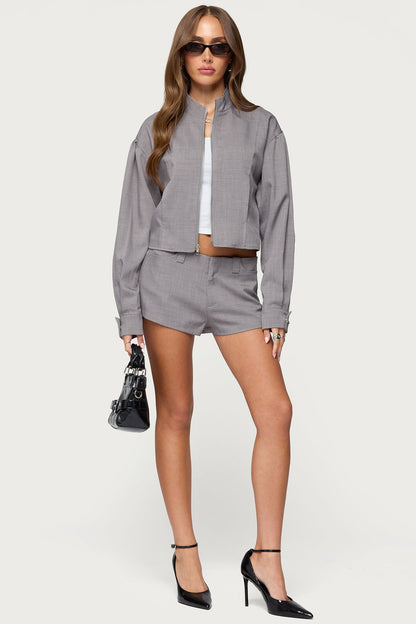 Roshelle Tailored Micro Shorts