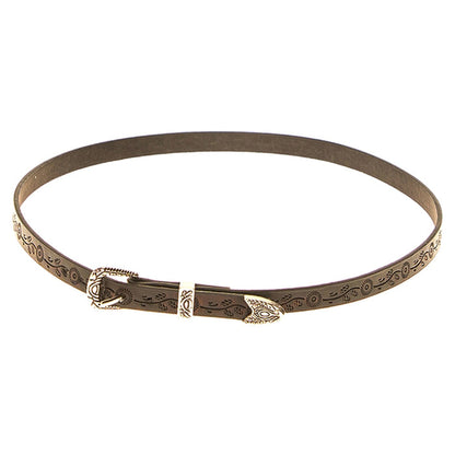 Embossed Leather Hat Bands for Hat Bar Tailoring - SetarTrading Hats Hat Bands SetarTrading Hats HB1336-FLO Floral