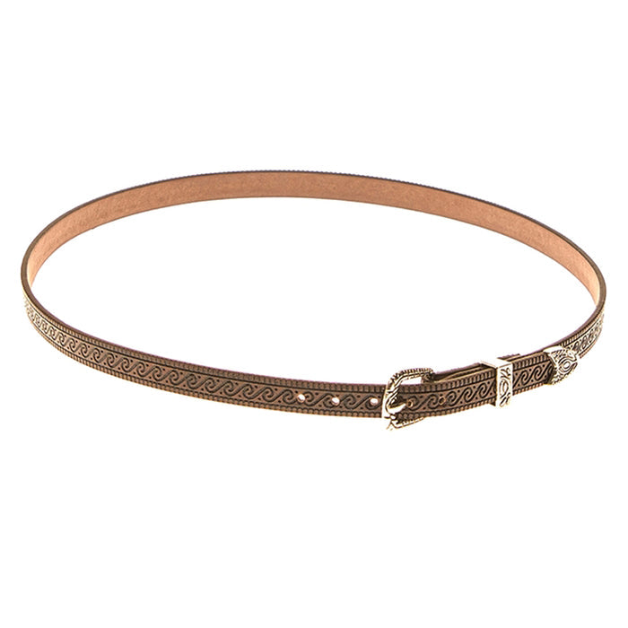 Embossed Leather Hat Bands for Hat Bar Tailoring - SetarTrading Hats Hat Bands SetarTrading Hats HB1336-WAV Wave
