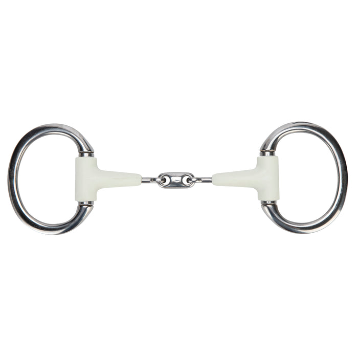 Equikind Softie Flat Ring Eggbutt Peanut Link