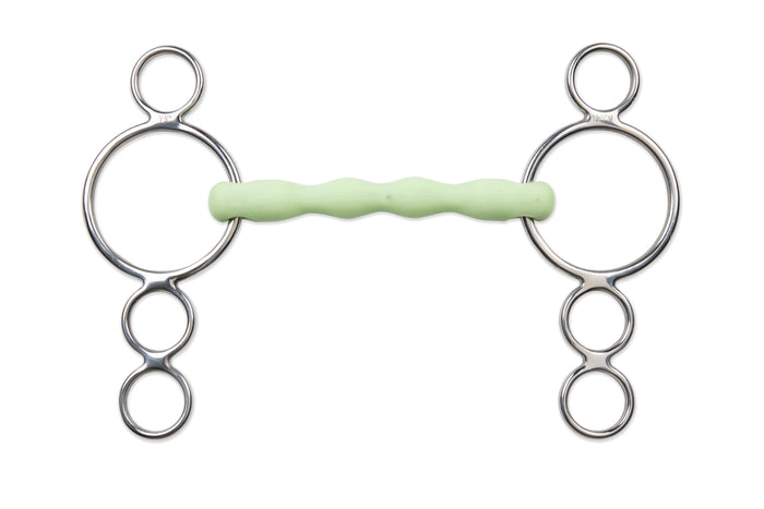 Equikind Three Ring Flexible Gag