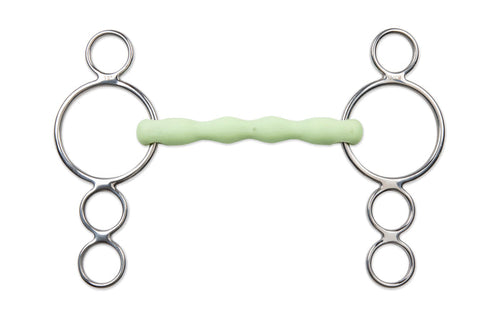 Equikind Three Ring Flexible Gag