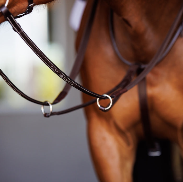 Fancy Raised Rubber Reins