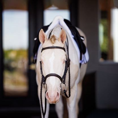 Fancy Square Raised Laced Reins