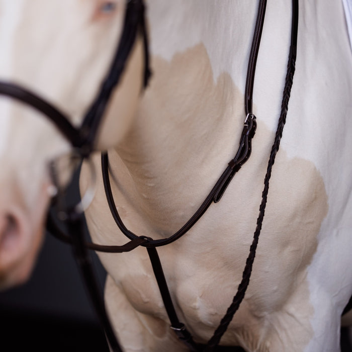 Fancy Square Raised Standing Martingale