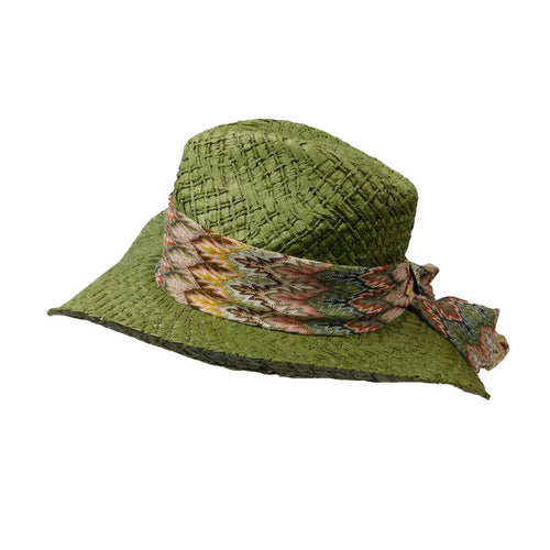 Fancy Weave Toyo Outback Cowboy Hat - Scala Pronto Hat Cowboy Hat Scala Hats