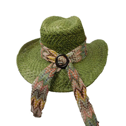 Fancy Weave Toyo Outback Cowboy Hat - Scala Pronto Hat Cowboy Hat Scala Hats
