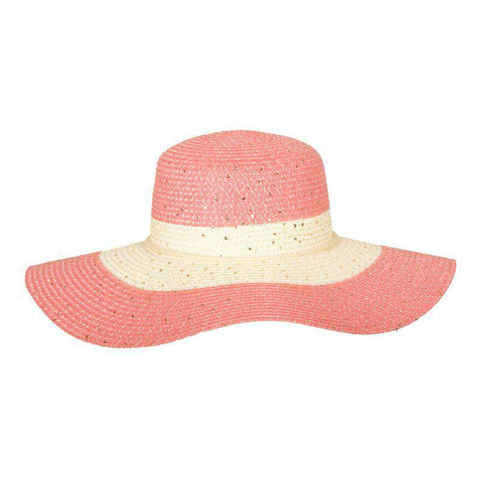 Floppy Hat with Sequin Floppy Hat Something Special LA WShtp668PK Pink