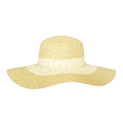 Floppy Hat with Sequin Floppy Hat Something Special LA WShtp668BG Beige
