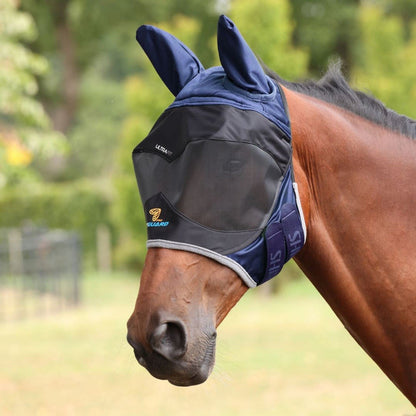 FlyGuard Pro Deluxe Fly Mask with Ears