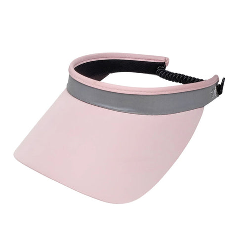 Fore Ever Pink Coil Lace Sun Visor - GloveIt® Golf Hats Visor Cap GloveIt V430 Pink