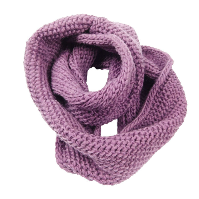 Knit Infinity Scarf Scarves JEL WWPO285LL Lilac